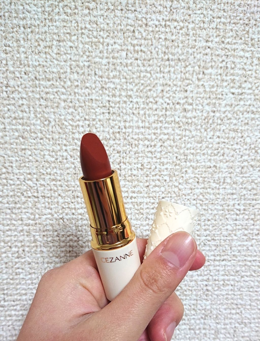 ラスティング リップカラーN/CEZANNE/口紅を使ったクチコミ(1枚目)