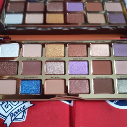 ベター ザン チョコレート ココア アイシャドウ パレット/Too Faced/アイシャドウパレットを使ったクチコミ(3枚目)