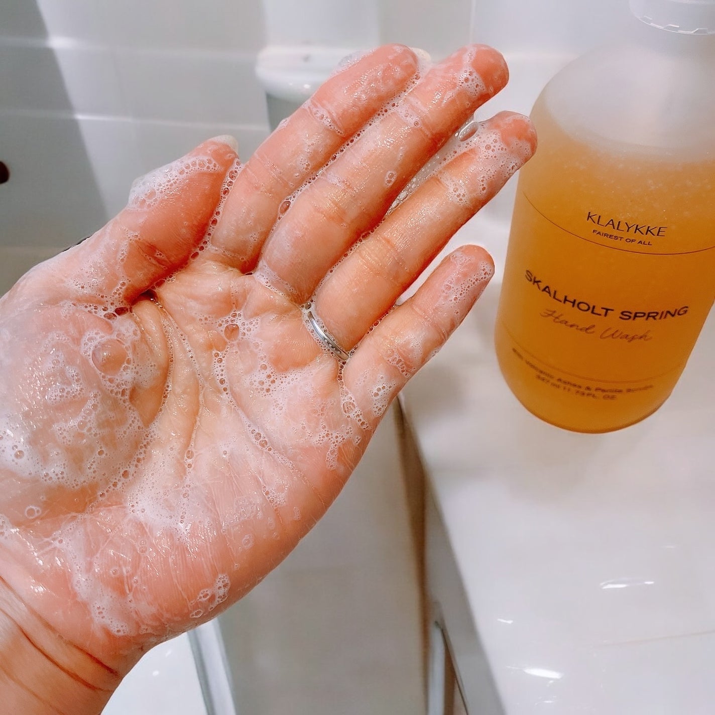 スカールホルトスプリングハンドウォッシュ/KLALYKKE/ハンドソープを使ったクチコミ(3枚目)