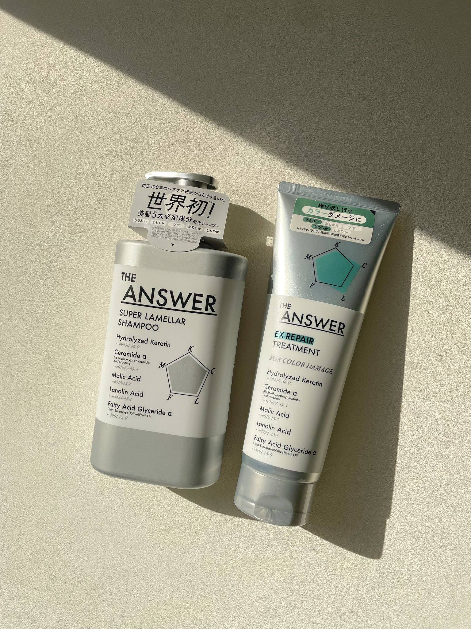 THE ANSWER スーパーラメラシャンプー/THE ANSWER/市販シャンプーを使ったクチコミ（1枚目）