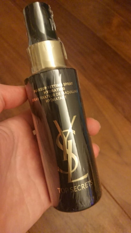 トップ シークレット セッティング グロウ スプレー/YVES SAINT LAURENT BEAUTE/ミスト状化粧水を使ったクチコミ(1枚目)