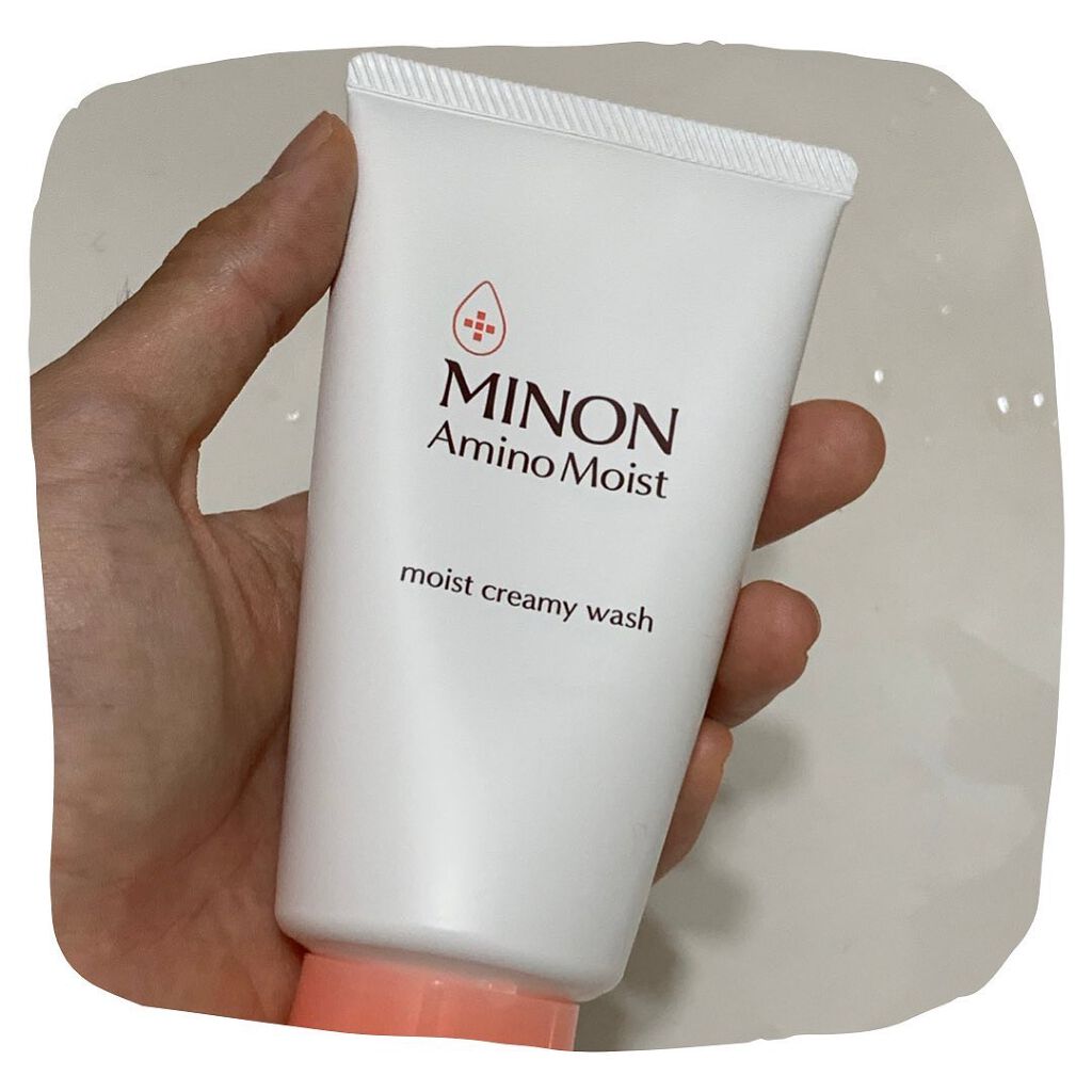 アミノモイスト モイストクリーミィ ウォッシュ/ミノン/洗顔フォームを使ったクチコミ(1枚目)