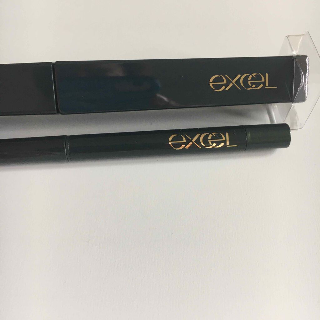 カラーラスティング ジェルライナー/excel/ジェルアイライナーを使ったクチコミ（3枚目）