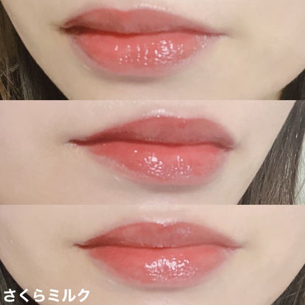 Melty flower lip tint/haomii/口紅を使ったクチコミ(5枚目)