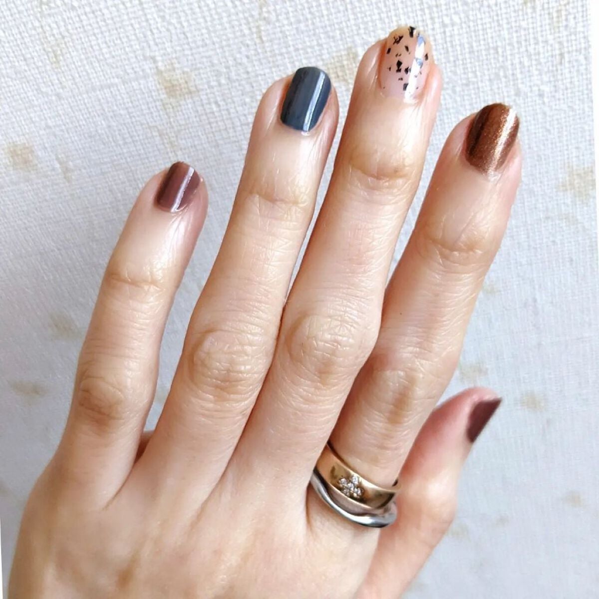 LA PEAU DE GEM nail polish/la peau de gem./マニキュアを使ったクチコミ(4枚目)