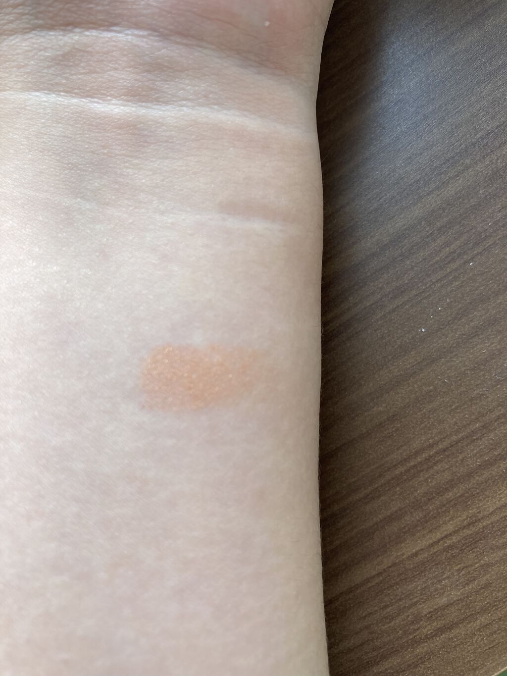 シャドーカスタマイズ OR300　みちしるべ/MAJOLICA MAJORCA/単色アイシャドウを使ったクチコミ（3枚目）