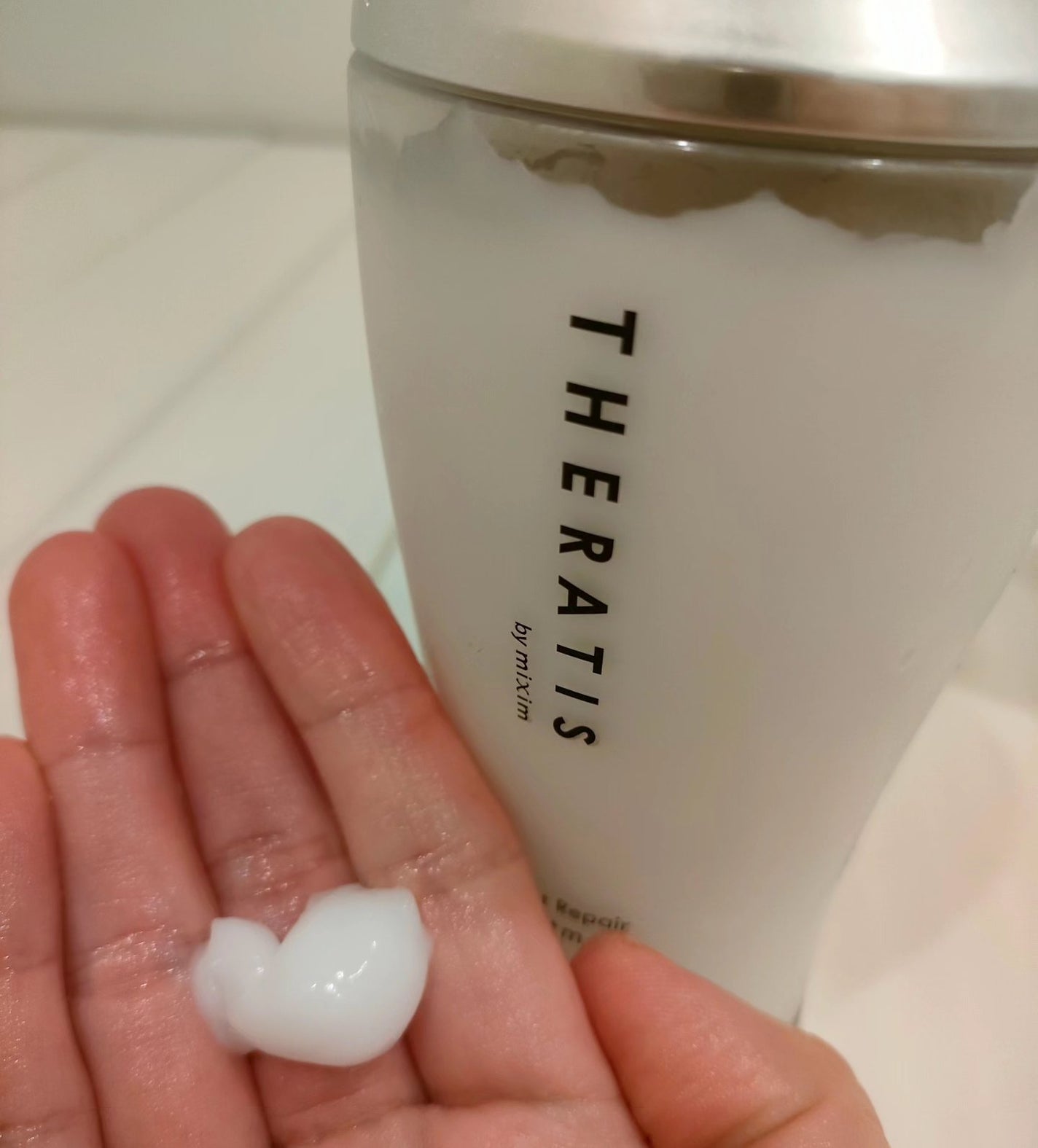 ナイトリペア シャンプー/ヘアトリートメント/THERATIS/シャンプー・コンディショナーを使ったクチコミ(3枚目)