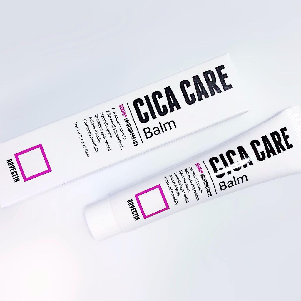 ロベクチン CICAケアバームのクチコミ「ROVECTIN 𓆸
CICA CARE Balm 𓆸

韓国のオリーブヤング店員さんも愛用し.....」（3枚目）
