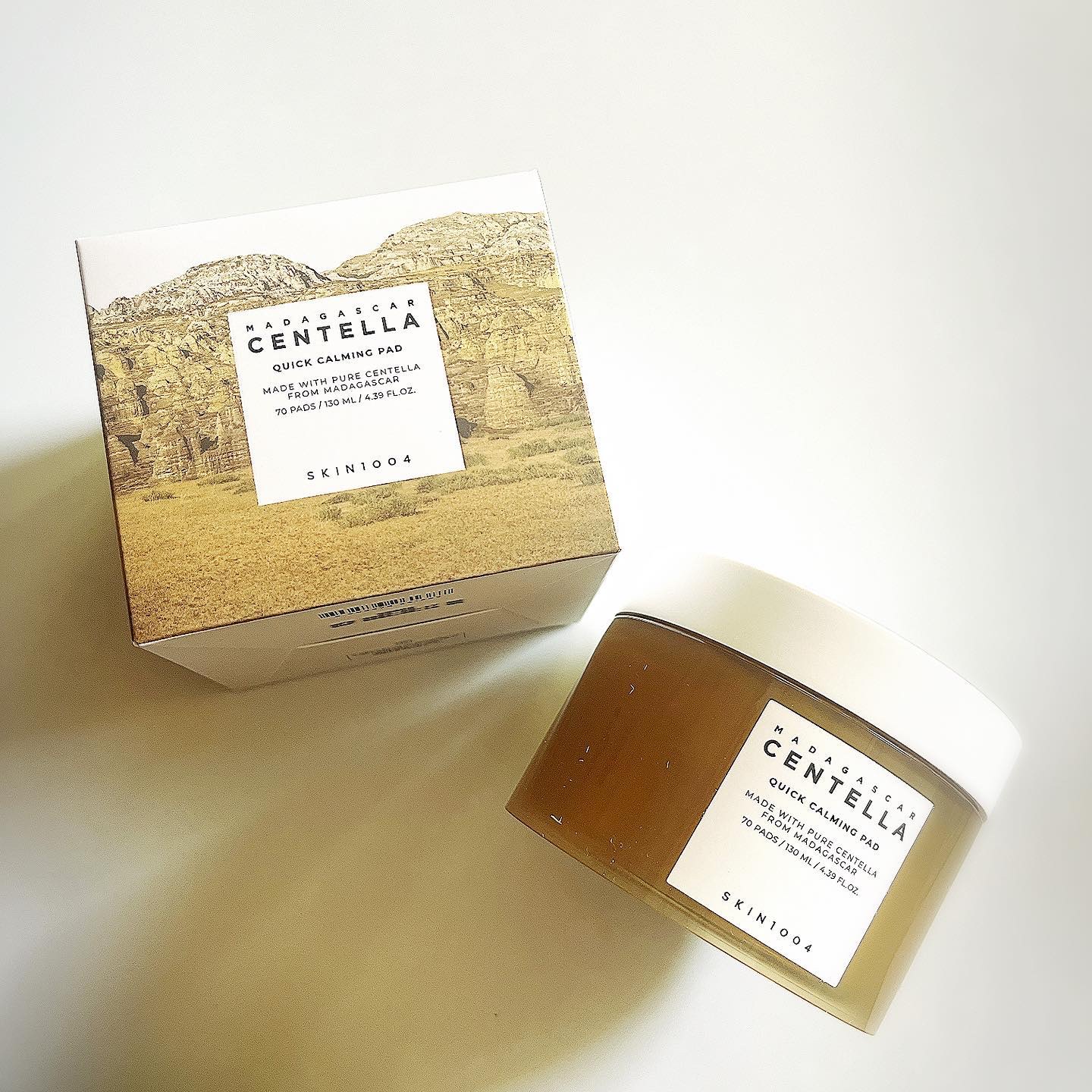 センテラ クイックカーミングパッド/SKIN1004/トナーパッドを使ったクチコミ（1枚目）