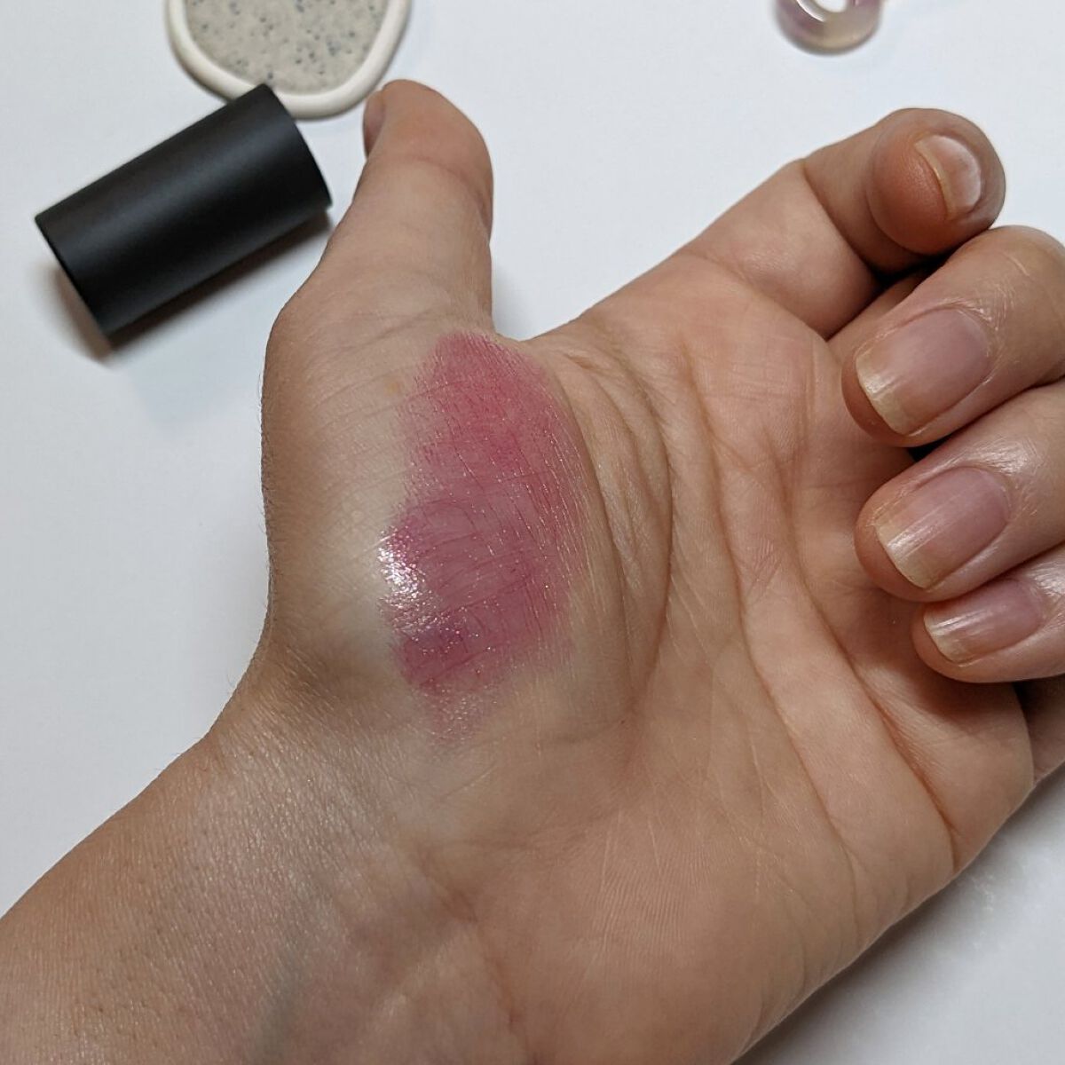 ニュアンス リップバーム 05 幕開け/OSAJI/口紅を使ったクチコミ（3枚目）