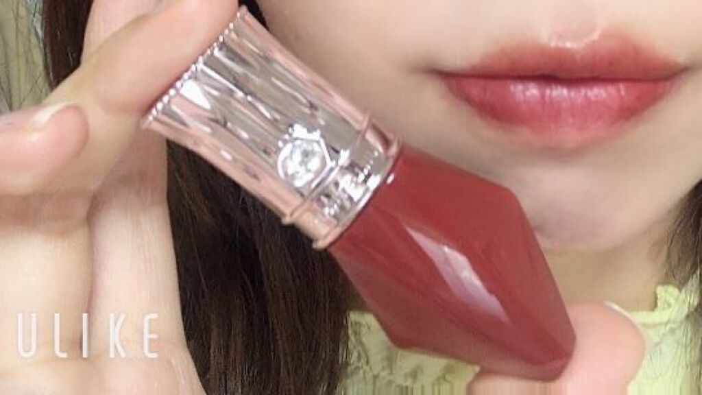 ルージュ クリスタル クリーミィホイップ　ティント/JILL STUART/リップティントを使ったクチコミ（3枚目）