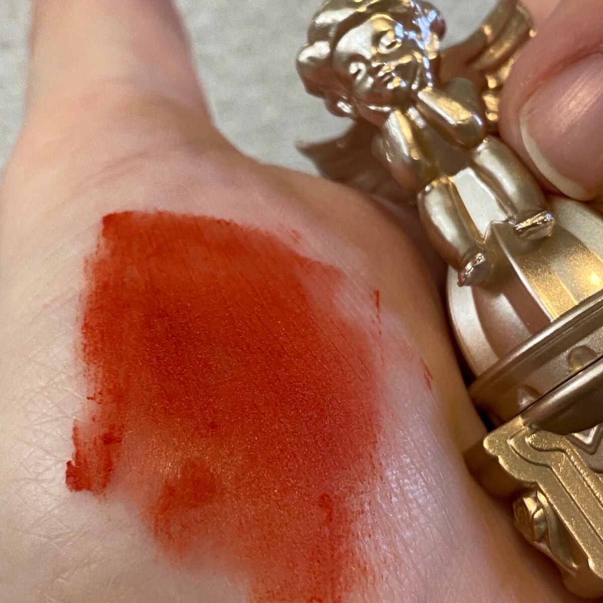 リトルエンジェルフェザーマットリップ/FlowerKnows/口紅を使ったクチコミ(3枚目)