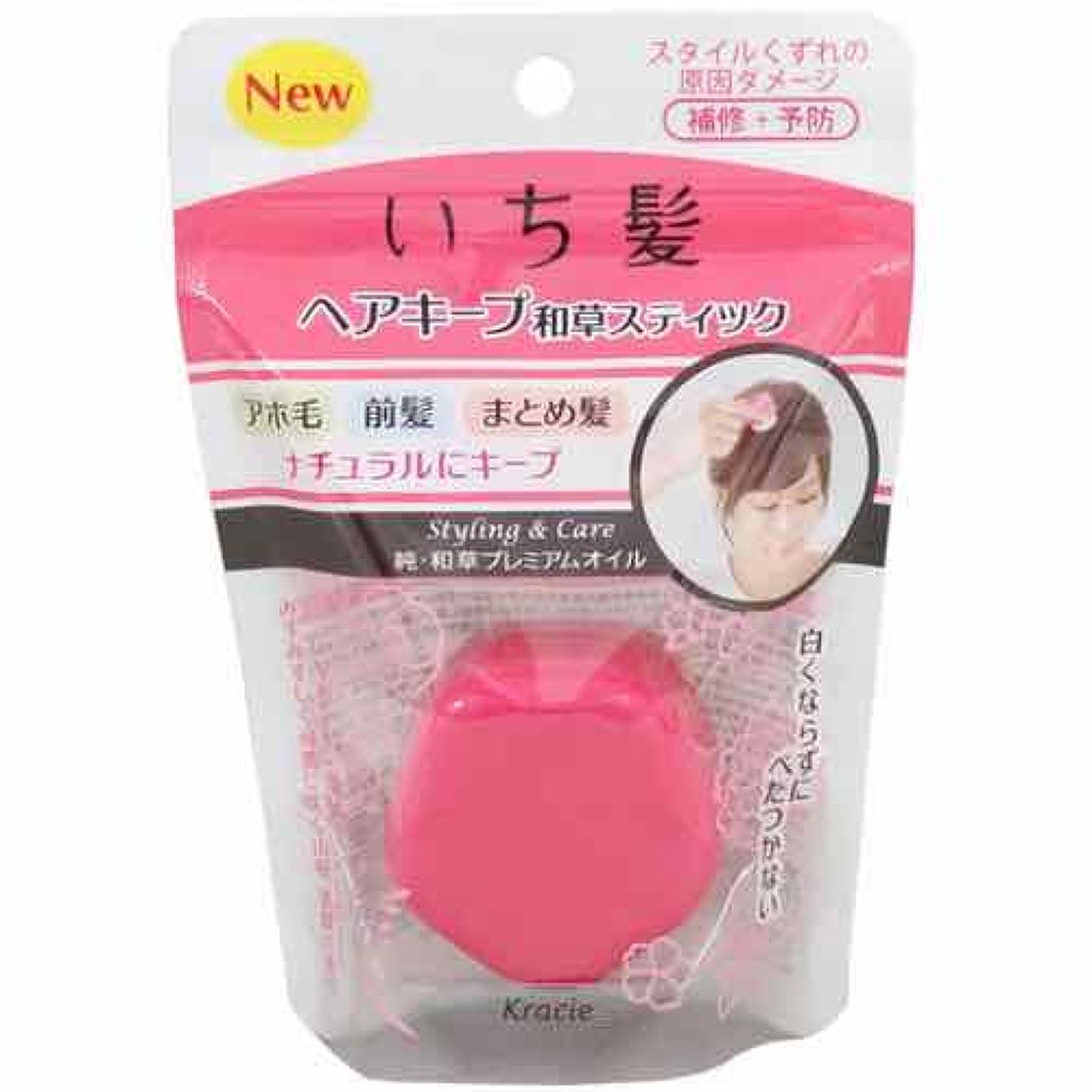 ヘアキープ和草スティック（ナチュラル）/いち髪/ヘアバームを使ったクチコミ（1枚目）