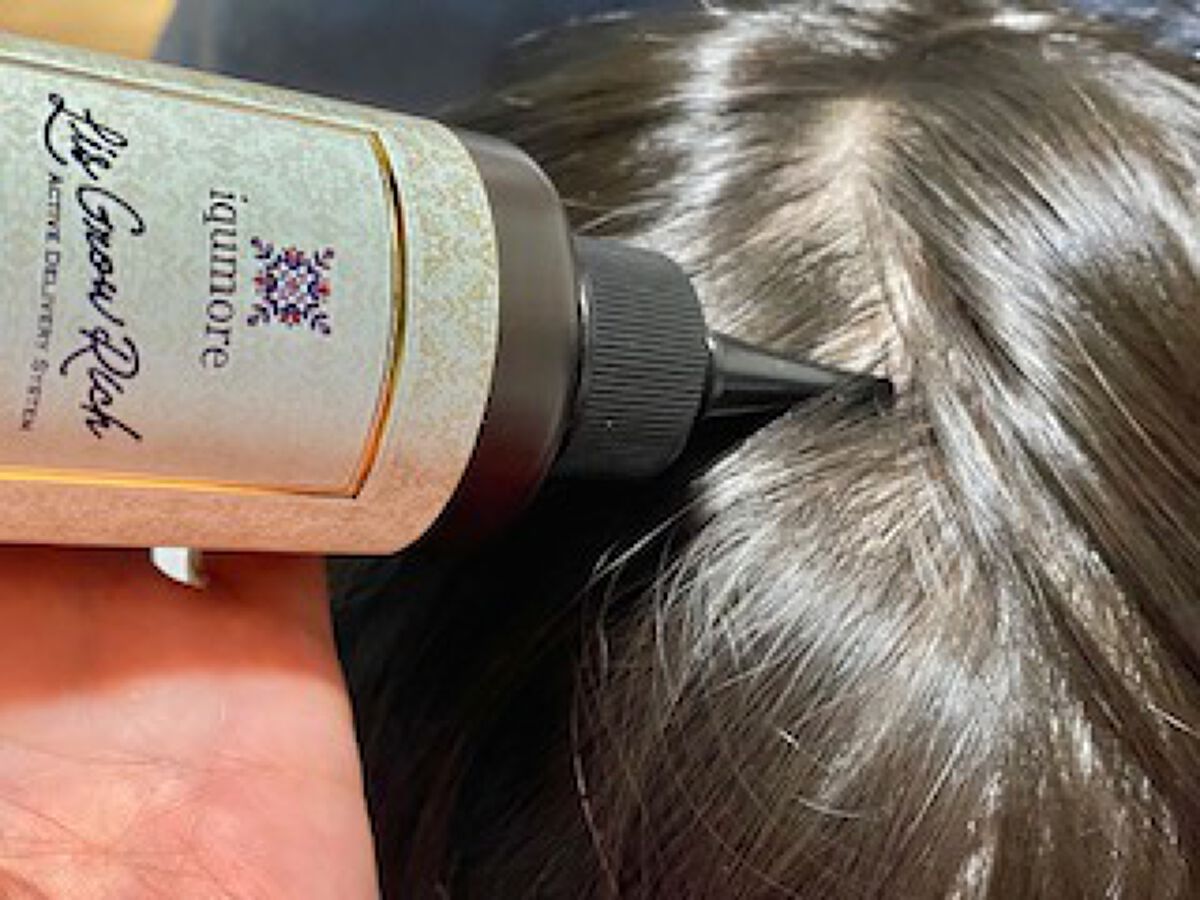 ナノグロウリッチ/iqumore/頭皮ローションを使ったクチコミ(3枚目)