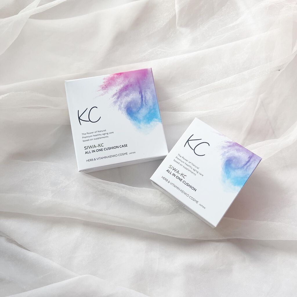 SIWA-KC オールインワンクッション/ハーブ健康本舗/クッションファンデーションを使ったクチコミ(1枚目)