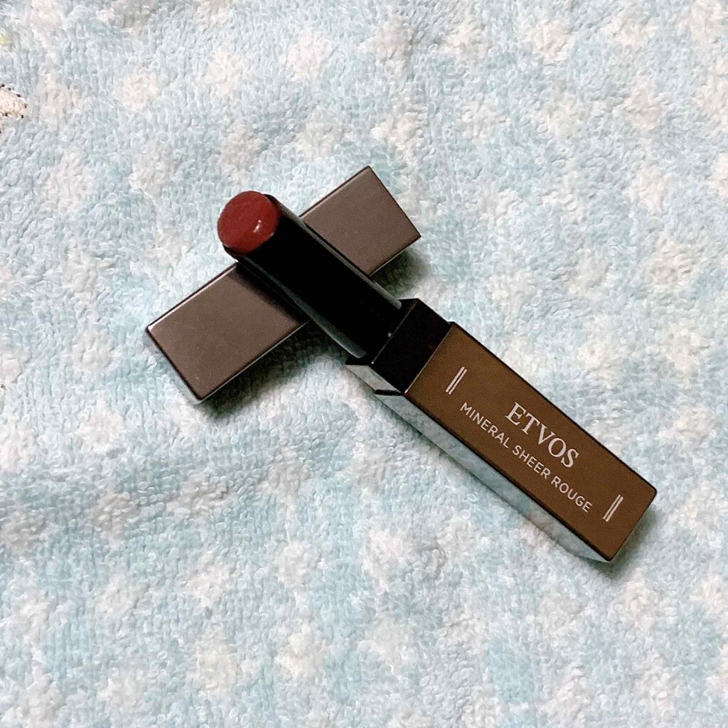 ミネラルシアールージュ/エトヴォス/口紅を使ったクチコミ(2枚目)