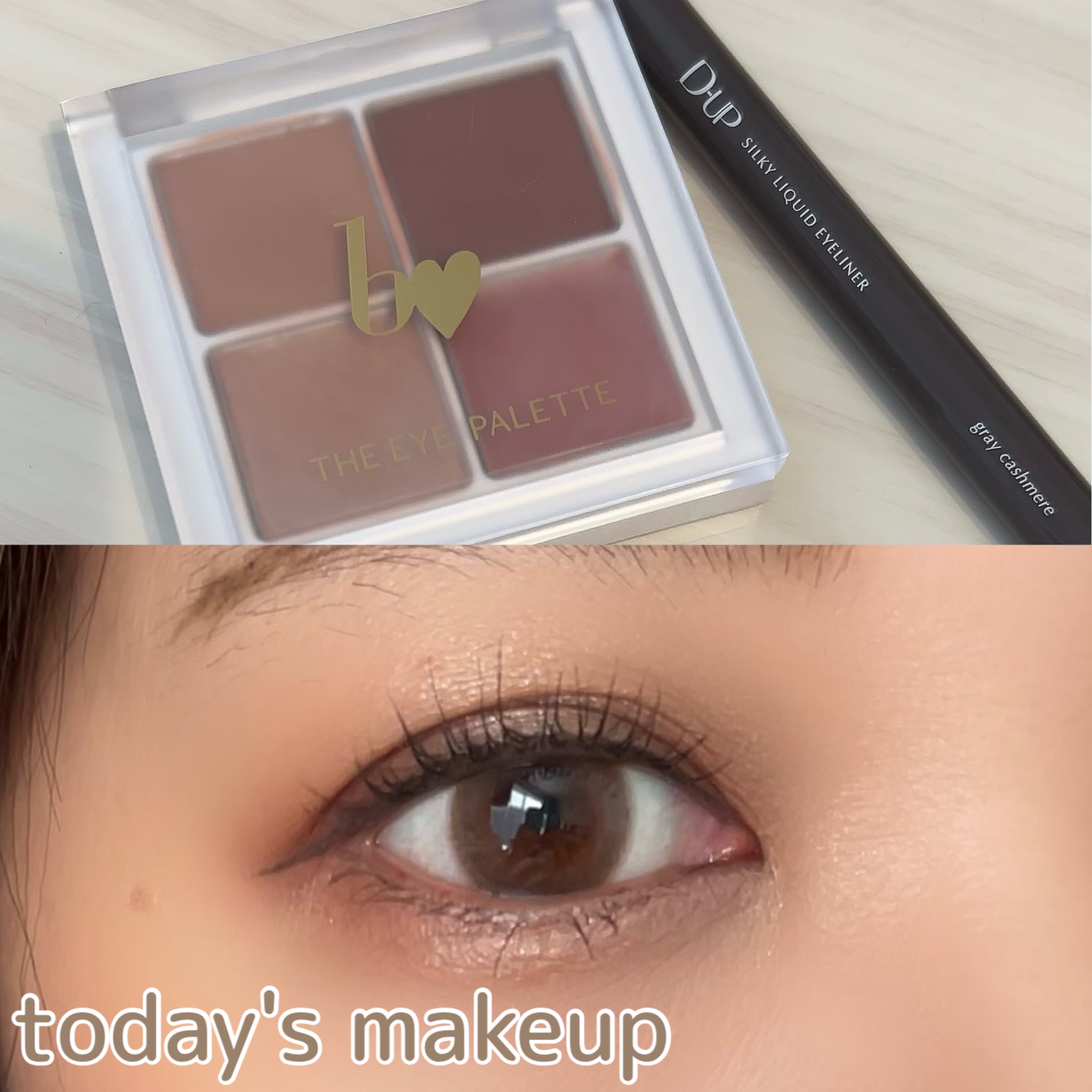 THE アイパレR/b idol/アイシャドウパレットを使ったクチコミ（1枚目）