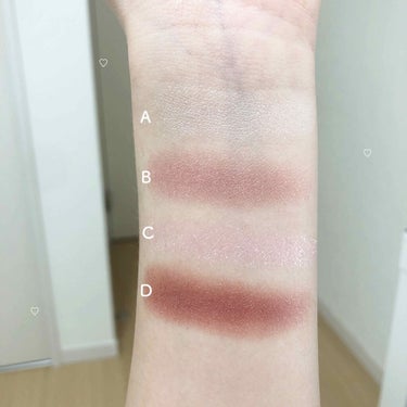 UR GLAM　VELVET EYE COLOR PALETTE/U R GLAM/パウダーアイシャドウを使ったクチコミ（3枚目）