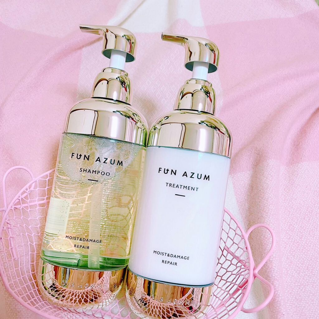 モイスト&ダメージリペア シャンプー/トリートメント/FUN AZUM/市販シャンプーを使ったクチコミ(1枚目)