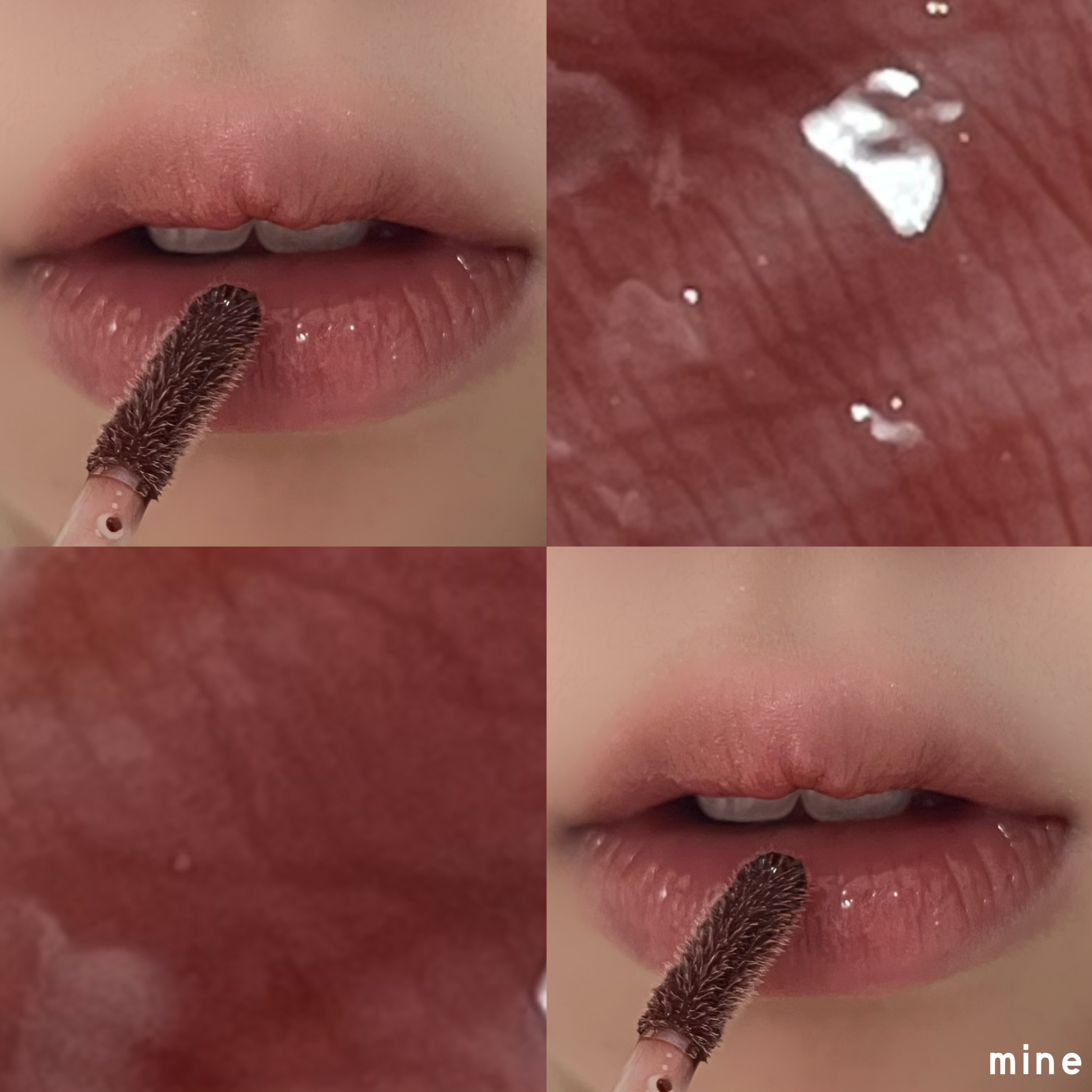 インク グラスティング リップ グロス 06 メイド イット(MADE IT)/PERIPERA/リップグロスを使ったクチコミ（2枚目）