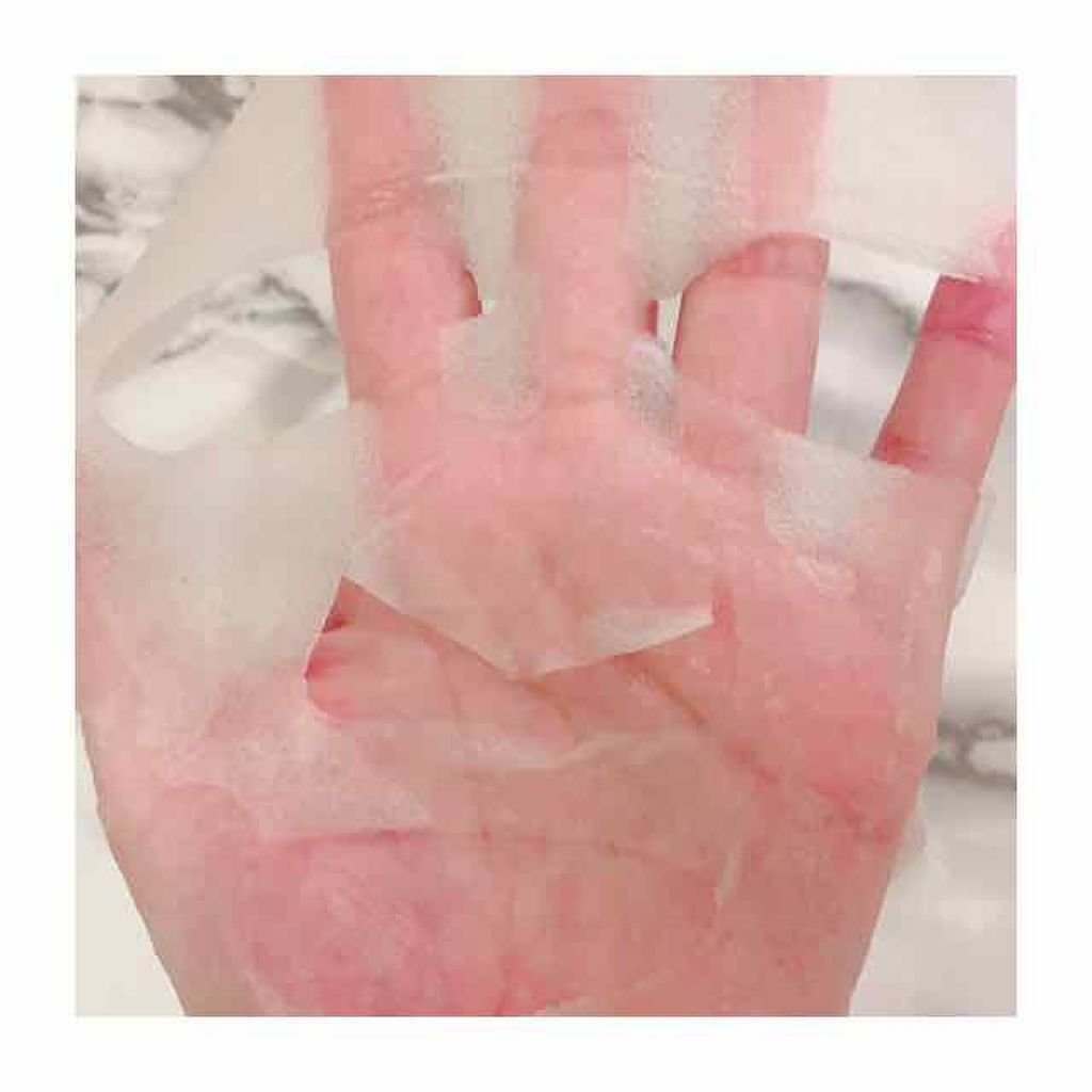 白紗フェイスマスク/石原商店/シートマスク・パックを使ったクチコミ(4枚目)