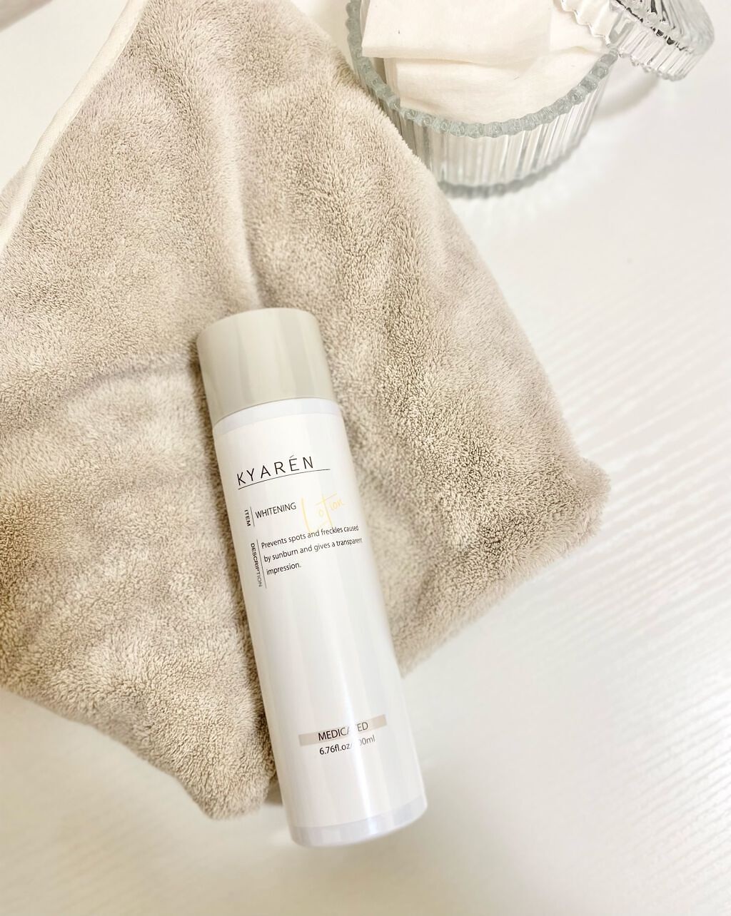 薬用美白化粧水/KYAREN/化粧水を使ったクチコミ(1枚目)