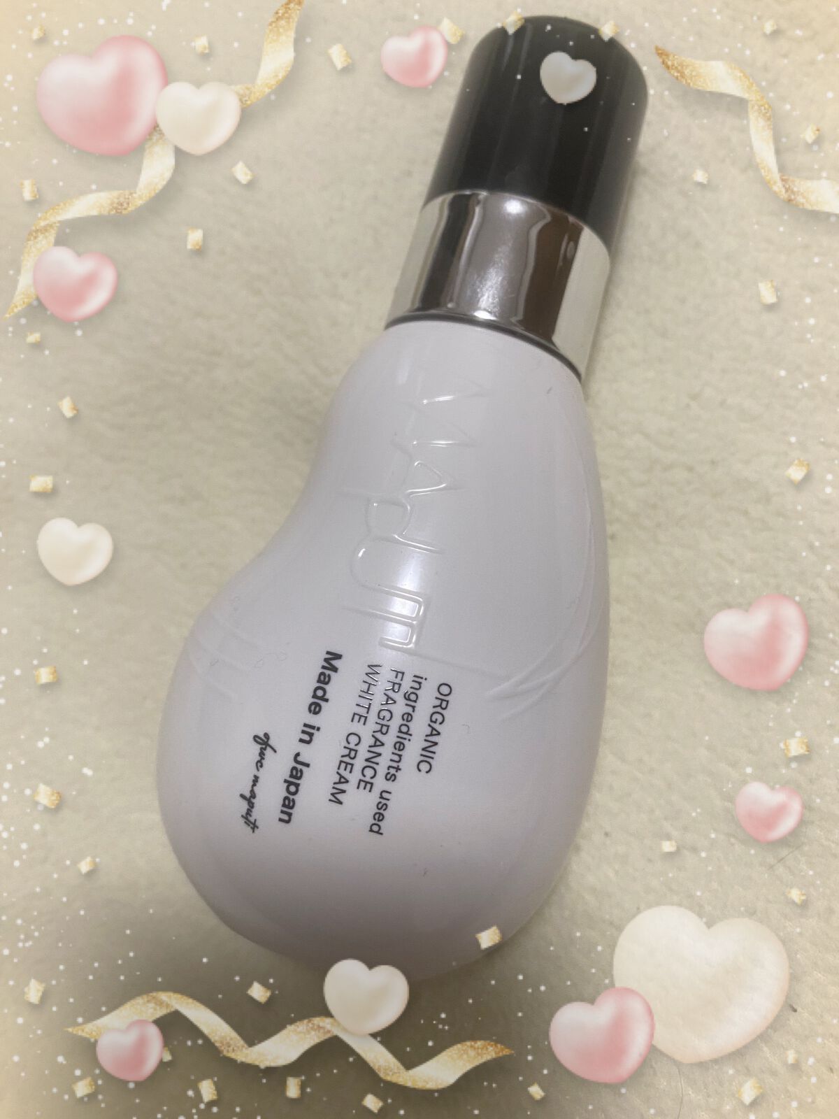 オーガニックフレグランスホワイトクリーム/MAPUTI/デリケートゾーンケアを使ったクチコミ（1枚目）