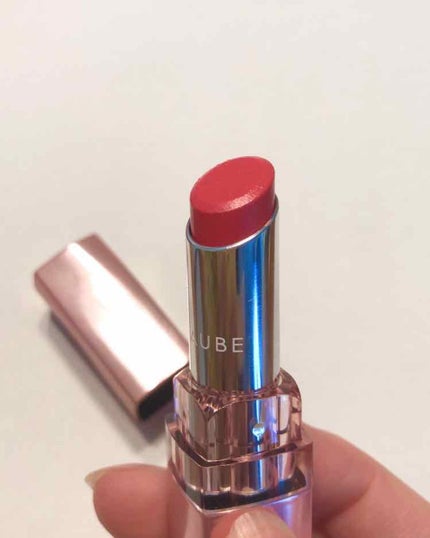 なめらか質感ひと塗りルージュ/AUBE/口紅を使ったクチコミ(1枚目)
