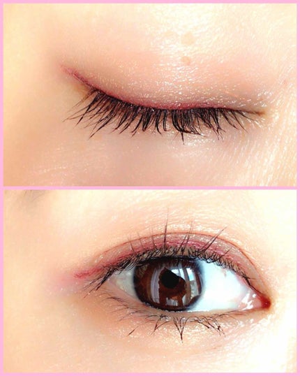 ジェルアイライナー/CEZANNE/ジェルアイライナーを使ったクチコミ(4枚目)