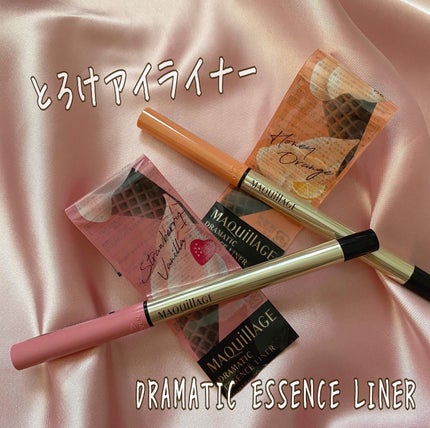ドラマティックエッセンスライナー(カートリッジ)/マキアージュ/ペンシルアイライナーを使ったクチコミ(1枚目)