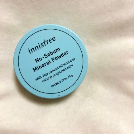 ノーセバム ミネラルパウダー/innisfree/ルースパウダーを使ったクチコミ(1枚目)