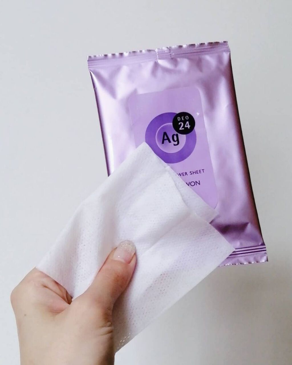 クリアシャワーシート Na (フレッシュサボン)/エージーデオ24/ボディシートを使ったクチコミ（3枚目）