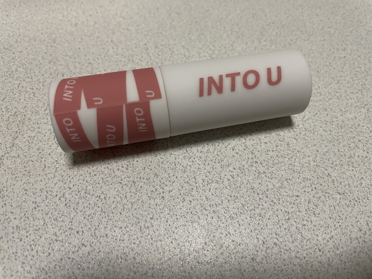 スーパーマットリップ＆チークマッド/INTO U/口紅を使ったクチコミ（2枚目）