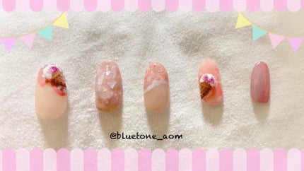 ネイルホイル/セリア/ネイルシールを使ったクチコミ(1枚目)