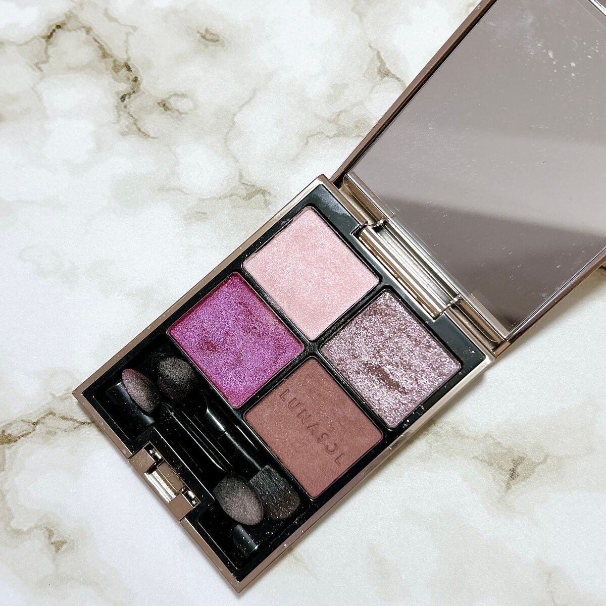 アイカラーレーション/LUNASOL/アイシャドウパレットを使ったクチコミ(1枚目)