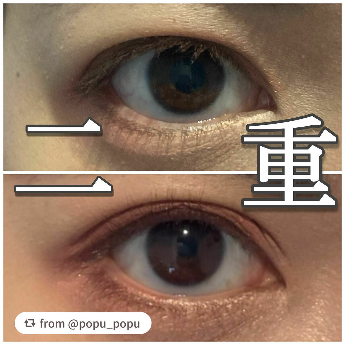 TWOOLダブルアイリッドハイブリットフィルム/SHOBIDO/二重まぶた用アイテムを使ったクチコミ(1枚目)