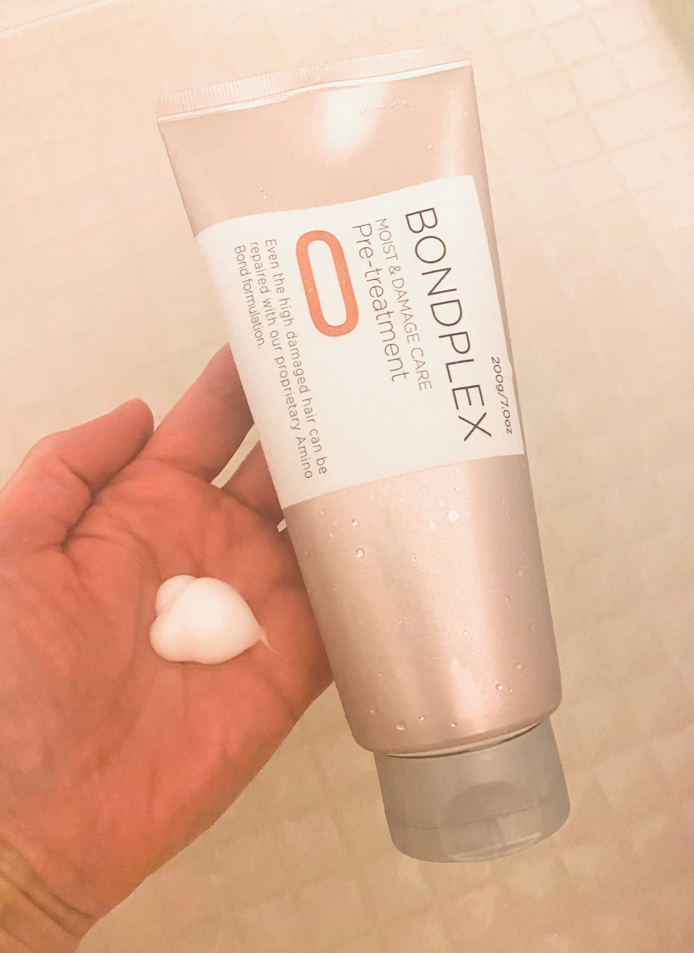 モイスト&ダメージケア プレヘアトリートメント/ボンドプレックス/洗い流すヘアトリートメントを使ったクチコミ(2枚目)