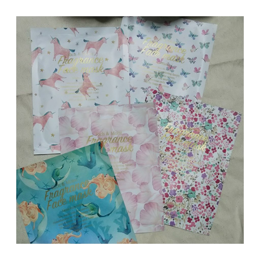 オハナ・マハロ フレグランスフェイスマスク/OHANA MAHAALO/シートマスク・パックを使ったクチコミ（1枚目）