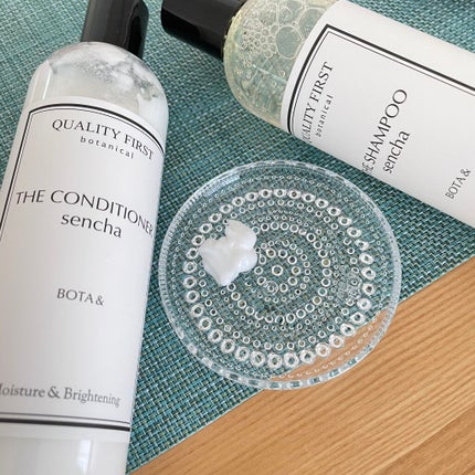 ボタアンド ザ シャンプー <sencha>/クオリティファースト/市販シャンプーを使ったクチコミ(6枚目)