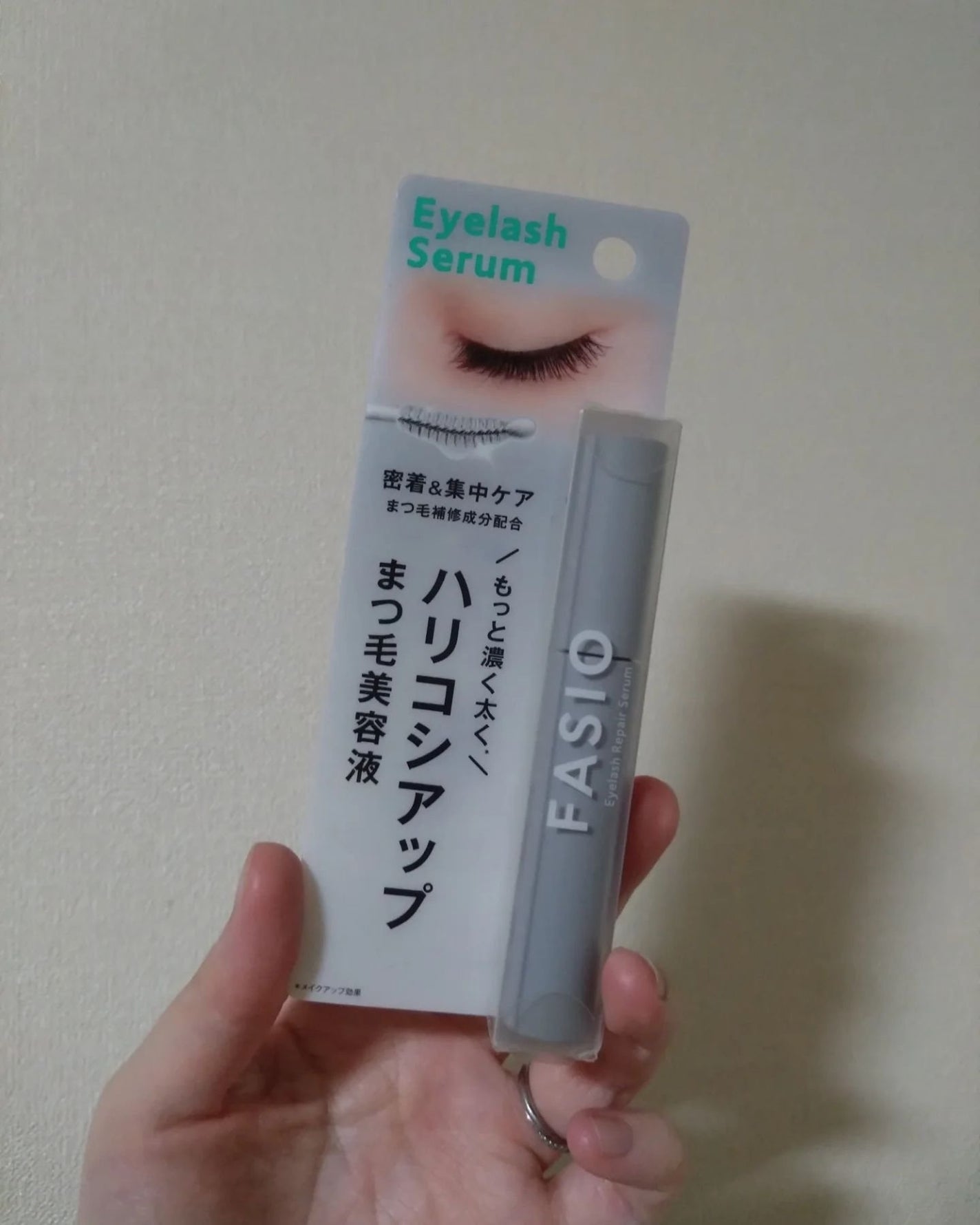 まつ毛 ハリコシアップ美容液/FASIO/まつげ美容液を使ったクチコミ(1枚目)
