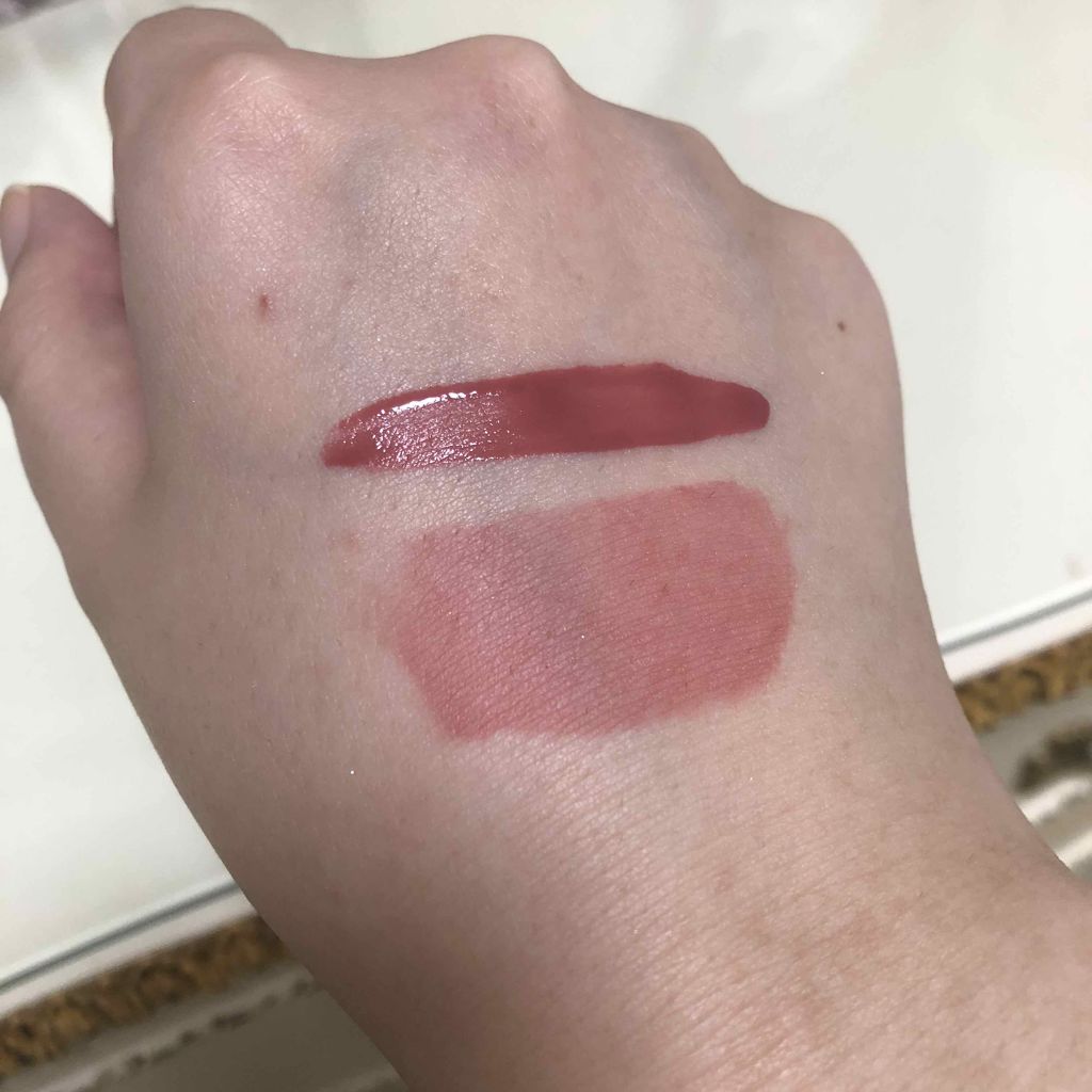 リップティントマット 03 ローズ/キャンメイク/リップグロスを使ったクチコミ（2枚目）