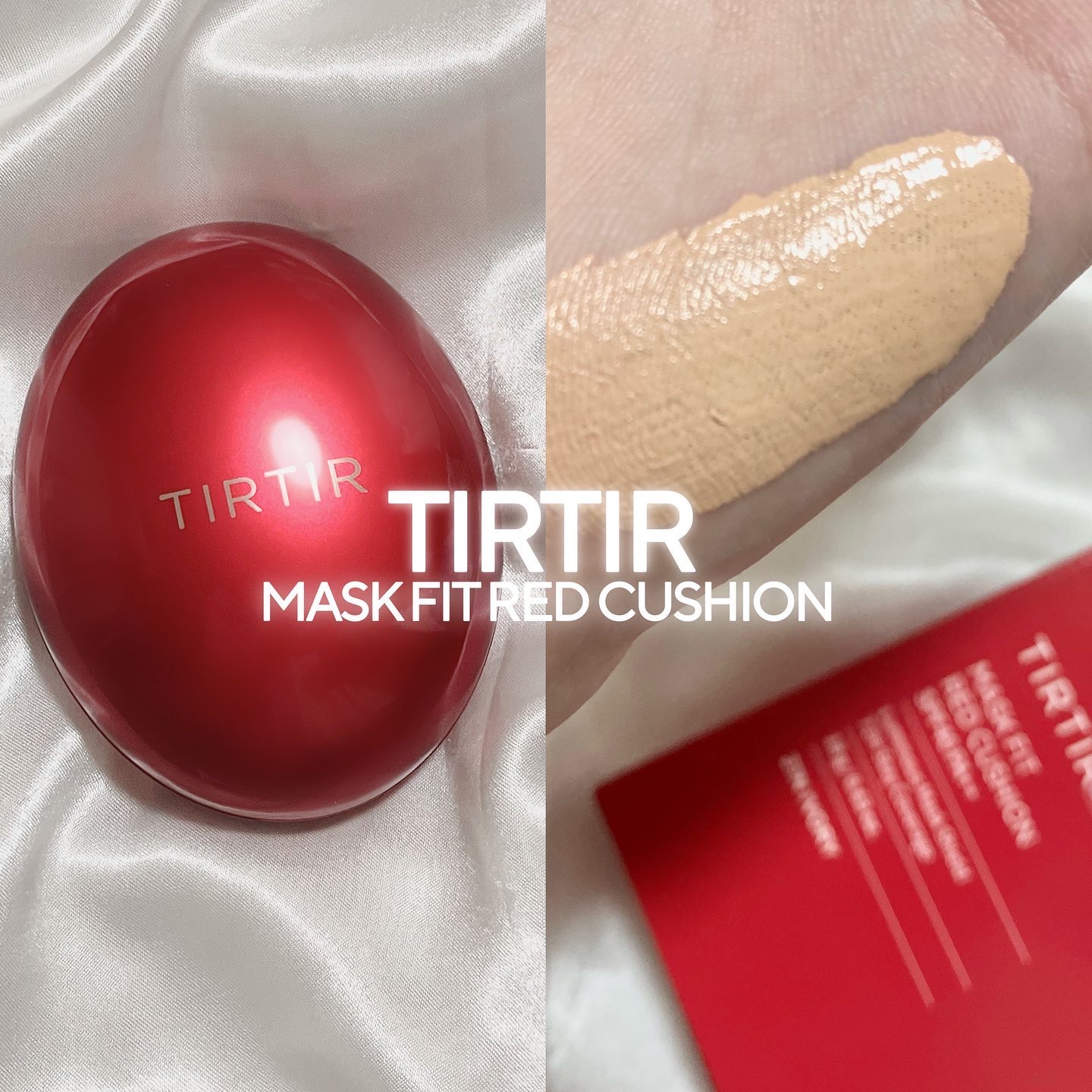 マスク フィット レッド クッション/TIRTIR(ティルティル)/クッションファンデーションを使ったクチコミ（1枚目）