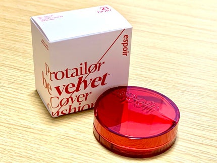 プロテーラービーベルベットカバークッション/espoir/クッションファンデーションを使ったクチコミ(2枚目)