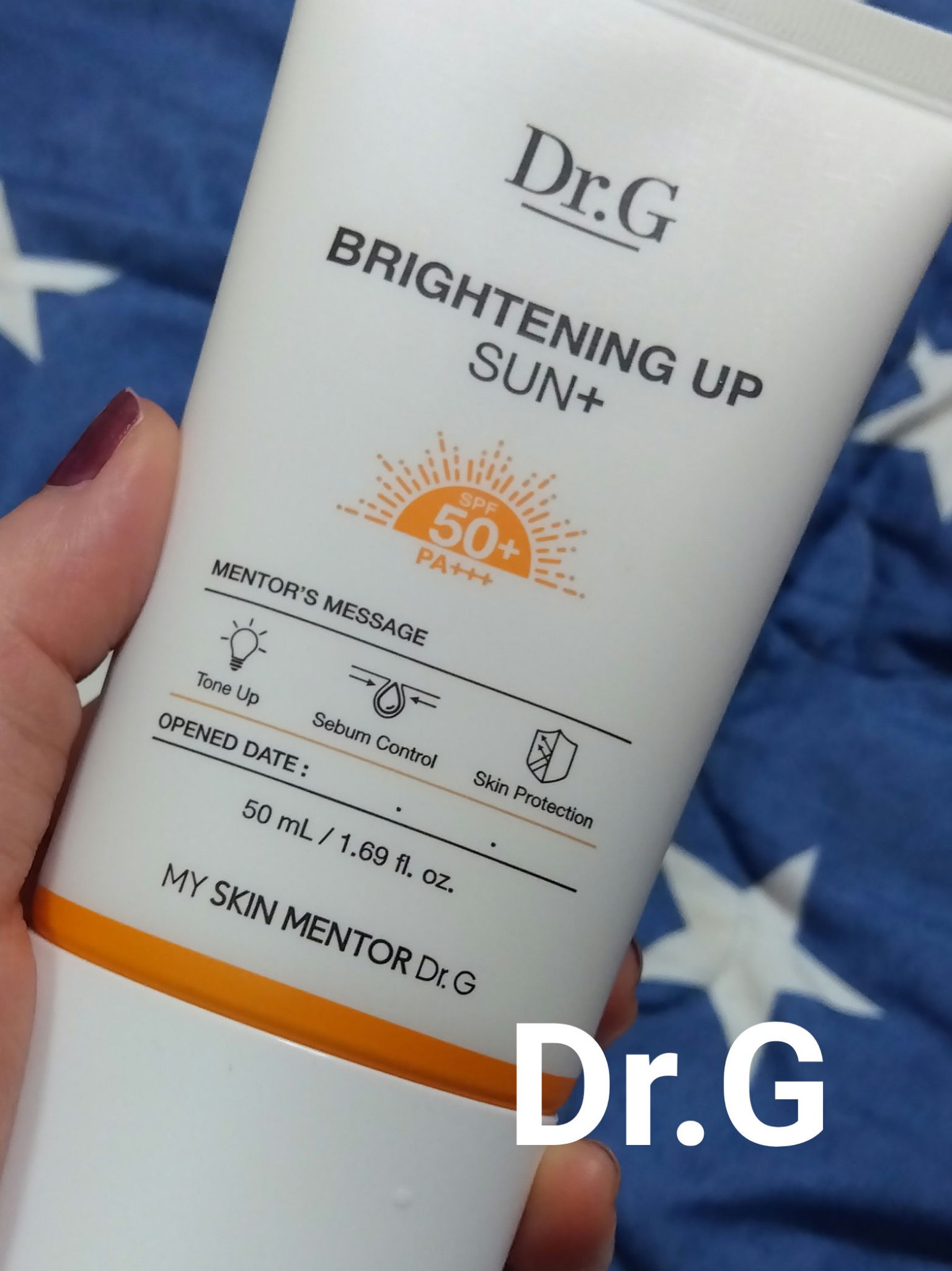 ブライトニングアップサンプラス/Dr.G/日焼け止めクリームを使ったクチコミ（1枚目）