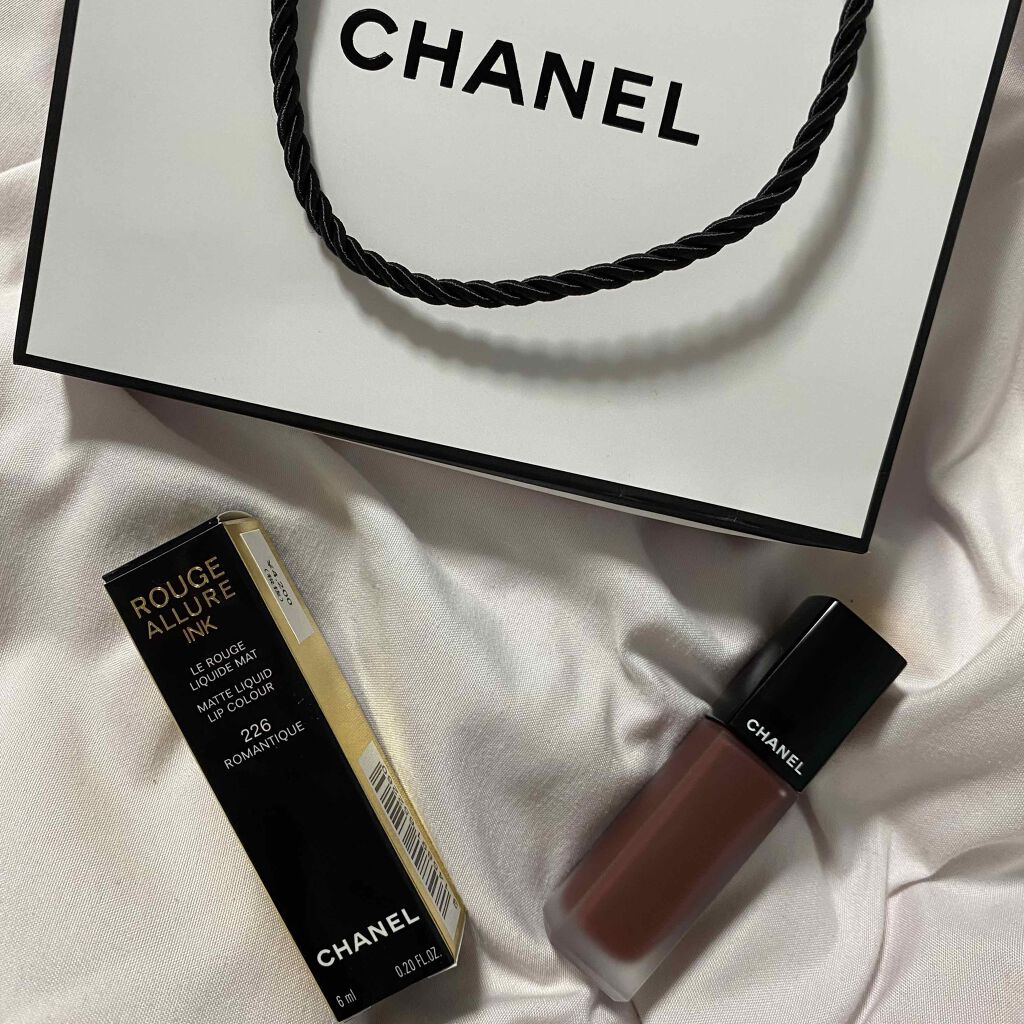 ルージュ アリュール インク 226 ロマンティック ドゥ シャネル/CHANEL/口紅を使ったクチコミ（1枚目）