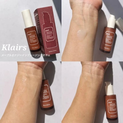 メープルエナジーインフュージングセラム/Klairs/美容液を使ったクチコミ(2枚目)