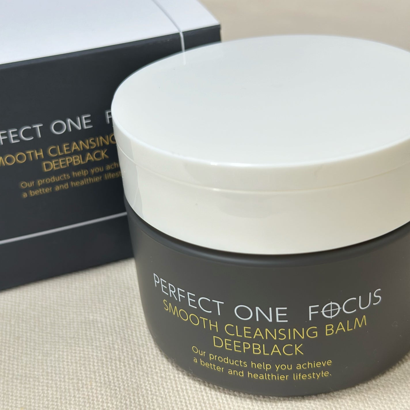 パーフェクトワンフォーカス スムースクレンジングバーム ディープブラック/PERFECT ONE  FOCUS/クレンジングバームを使ったクチコミ(4枚目)