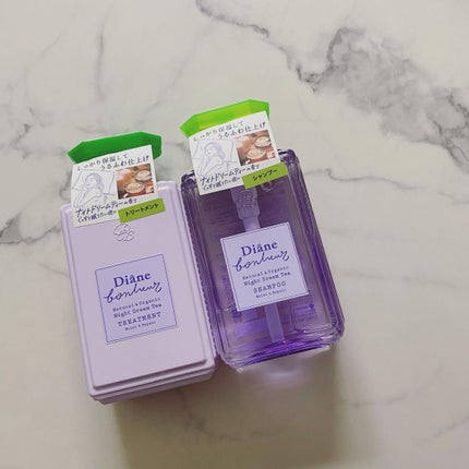 ダイアンボヌール モイスト&リペア シャンプー/トリートメント ナイトドリームティーの香り/ダイアン/市販シャンプーを使ったクチコミ(4枚目)