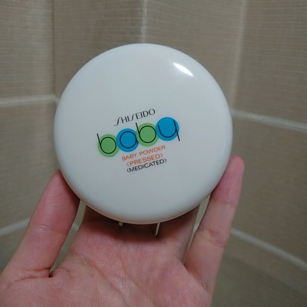 資生堂ベビーパウダー(プレスド)/ベビー/ボディパウダーを使ったクチコミ(1枚目)