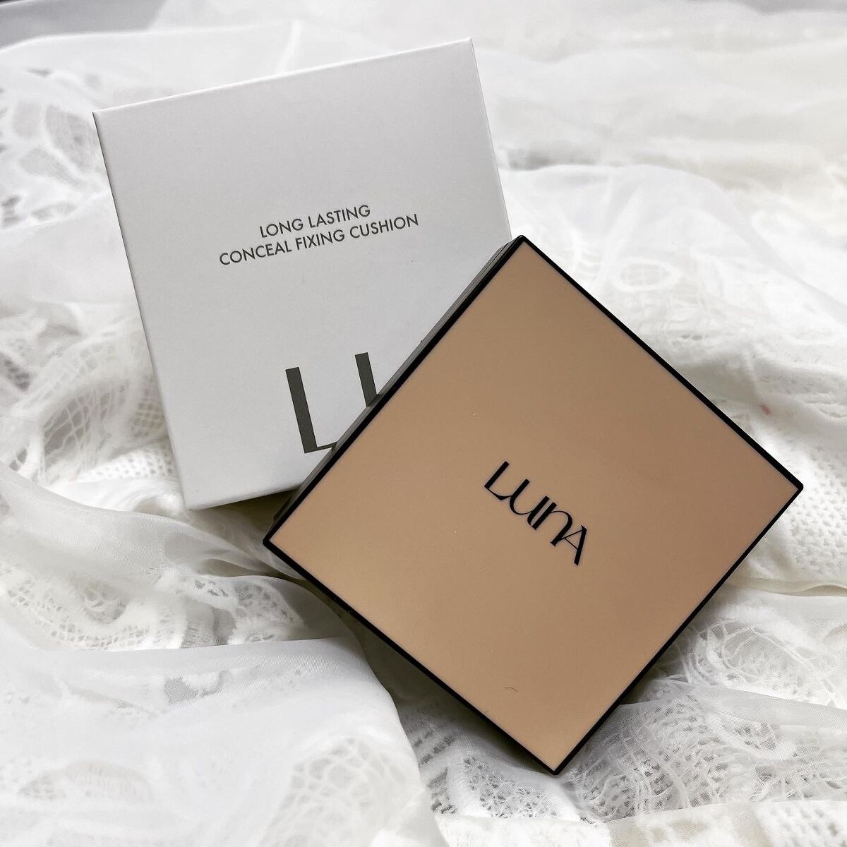 ロングラスティングコンシールフィクシングクッション /LUNA/クッションファンデーションを使ったクチコミ(1枚目)